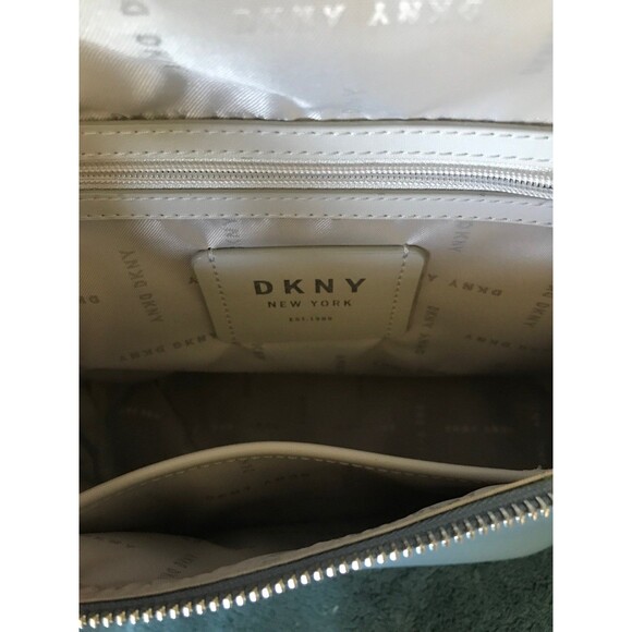 DKNY Bryant Leather Top Zip Backpack blue main image 5